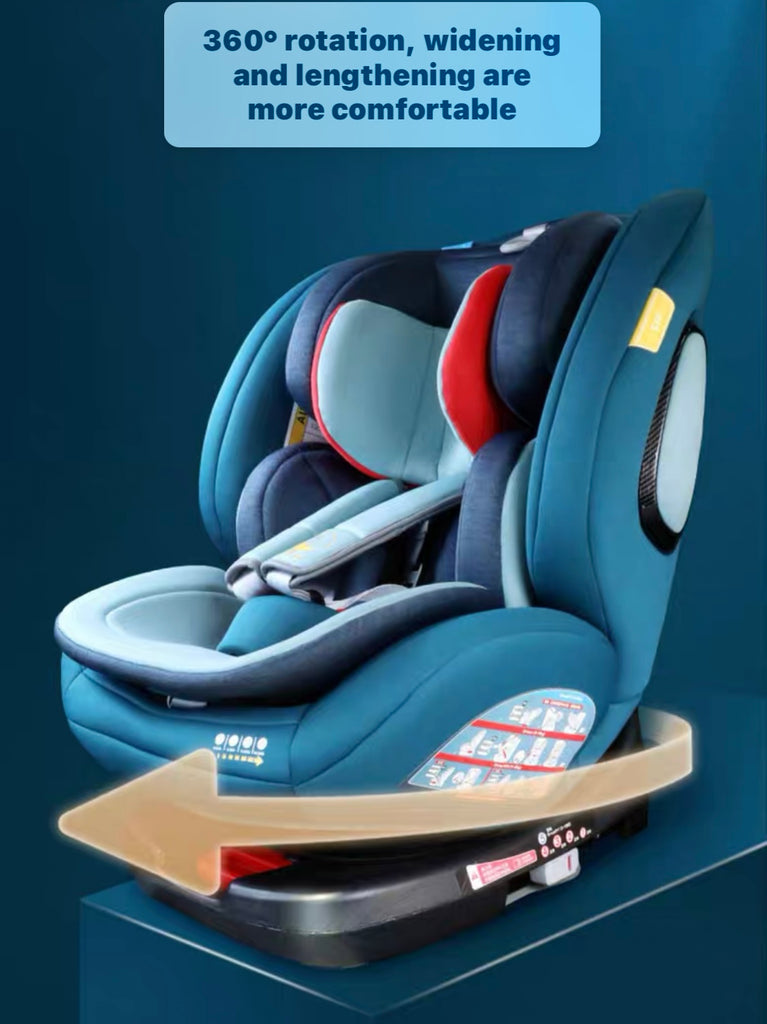 360 Rotatable Multi-stage Child Car Seat for 0-12 Years