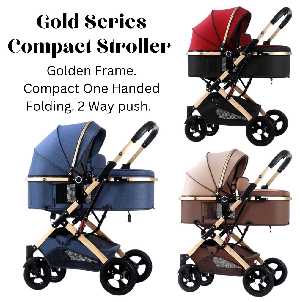 Gold Series Compact Bassinet Stroller
